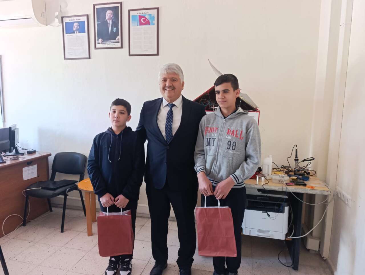 Seydikemer’de TÜBİTAK Gururu: Bölge Birincisi Öğrencilere Anlamlı Ziyaret 5